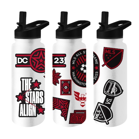 Logo Brands 2023 MLS All Star Game 34oz Native Quencher Bottle C4617-S34QB-23N